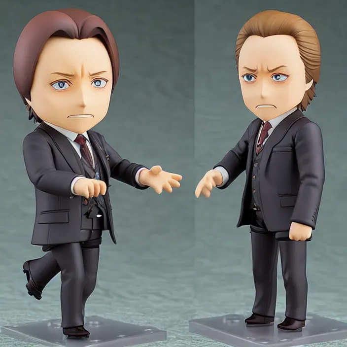 Image similar to Nendoroid of Christopher Walken, figurine, detailed product photo