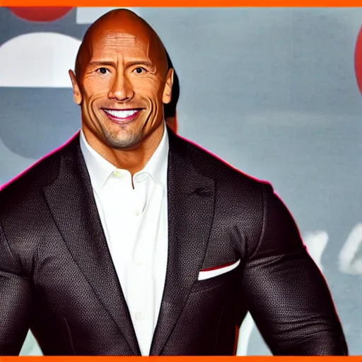 Prompt: photo of Dwayne Johnson at 100 years old