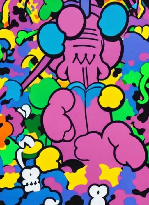 Image similar to kaws artwork