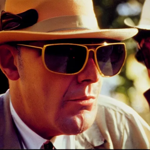 Image similar to the real - life'fear and loathing in las vegas'- hunter s. thompson and his attorney oscar zeta acosta