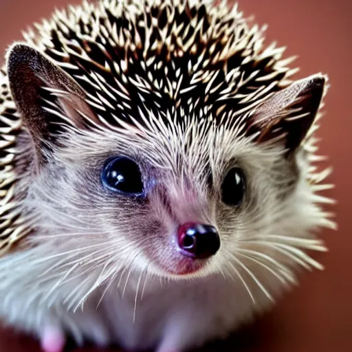 Image similar to a hedgehog - cat - hybrid, animal photography