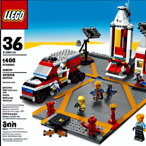 Image similar to lego mars mission set