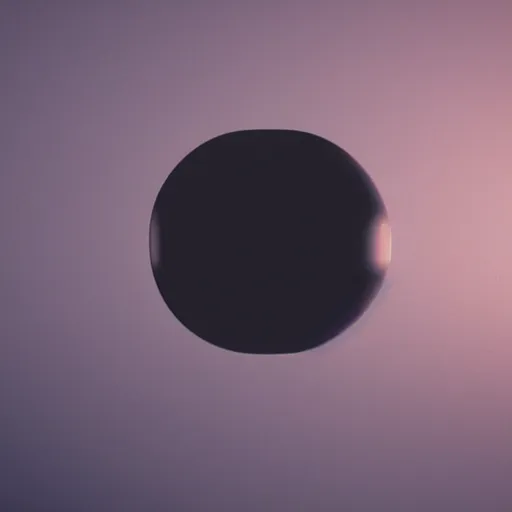 Image similar to a grey-black cube inside a translucent sphere, hovering over the ocean, ufo, 8k