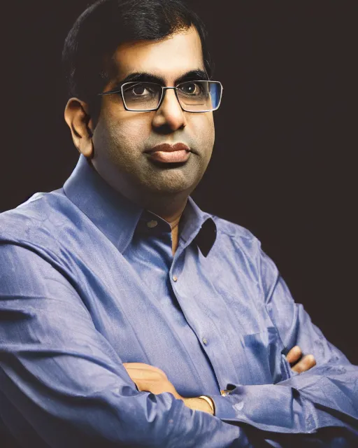 Prompt: A photo of Viswanathan Anand , highly detailed, trending on artstation, bokeh, 90mm, f/1.4