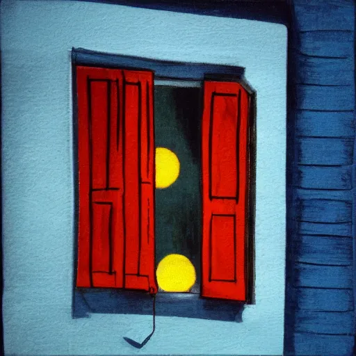 Image similar to eyes outside your window at night