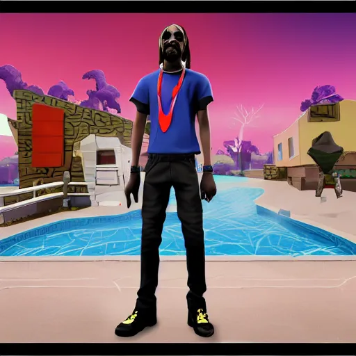 Image similar to snoop dogg fortnite character skin