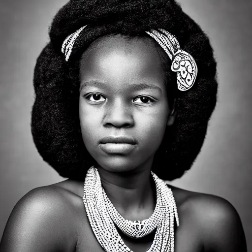 Image similar to portrait photograpy of an african disney princess by dianne arbus, monochrome, low shot, f 1. 4, ultra - detailed, 8 k