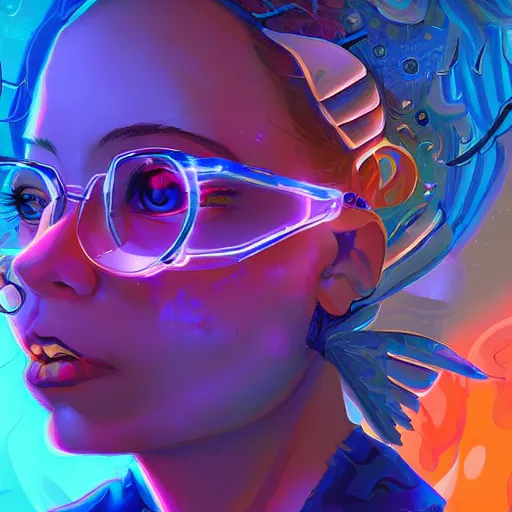 Image similar to skill magic geek inside matrix deepdream radiating a glowing aura stuff loot legends stylized digital illustration video game icon artstation lois van baarle, ilya kuvshinov, rossdraws,