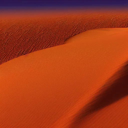 Image similar to endless desert, digital art, devinart, golden hour,