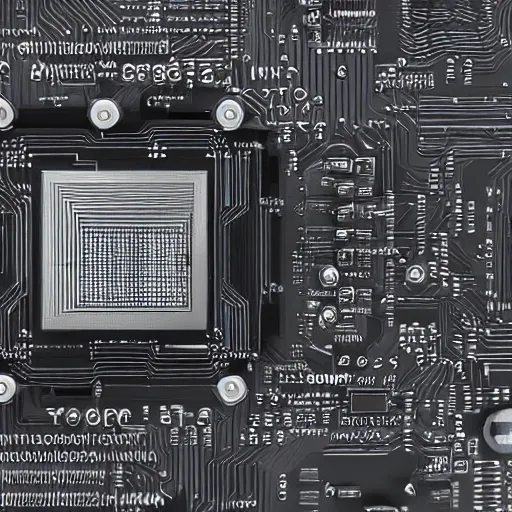 Image similar to a close up of a camera sensor module motherboard on a gray background, a computer rendering by senior environment artist, featured on polycount, cubo - futurism, 8 k 3 d, hard surface modeling, sketchfab