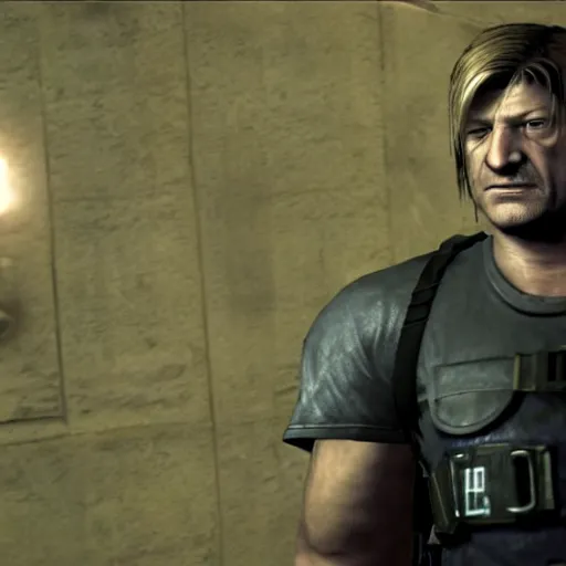 Image similar to Sean Bean in Resident Evil 3 Remake, Capcom Engine