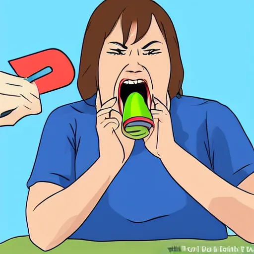 Image similar to How to belch loud wikihow