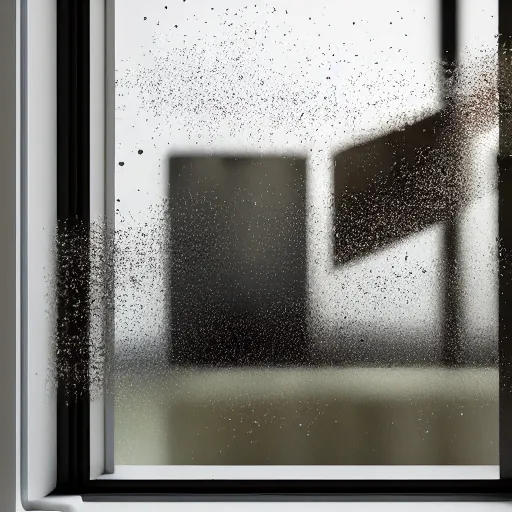 Image similar to 3 d shapes hitting a window, octane render, unreal engine, hyper detailed