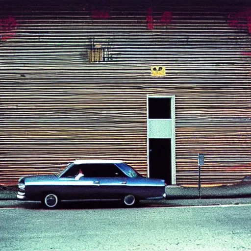 Image similar to artwork by William Eggleston