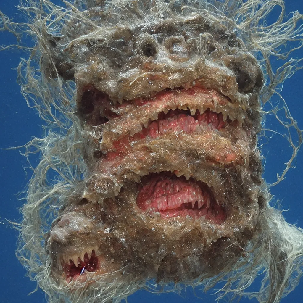 Image similar to horrifying angler fish