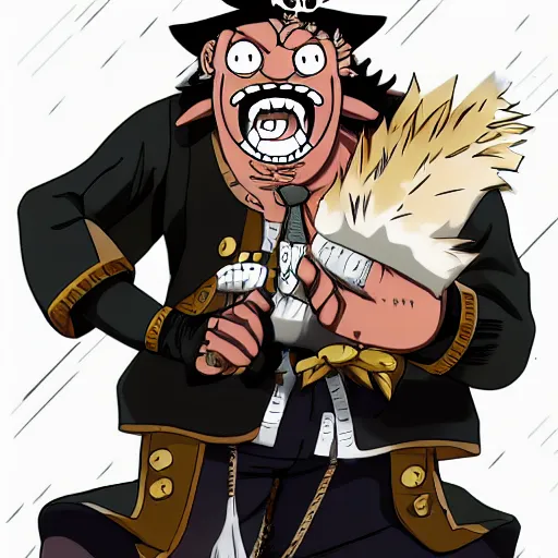 Image similar to bartholomew kuma [ from onepiece anime ]