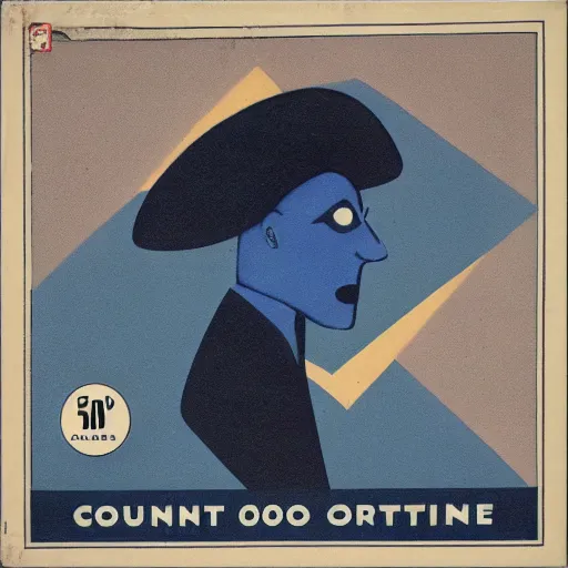 Prompt: count orlok 6 0 s blue note album cover