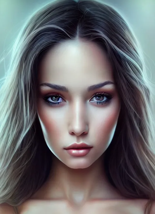 Prompt: a gorgeous female photo, realistic, smooth face, perfect eyes, symmetrical, full body shot, wide angle, sharp focus, 8 k high definition, insanely detailed, intricate, elegant, art by artgerm