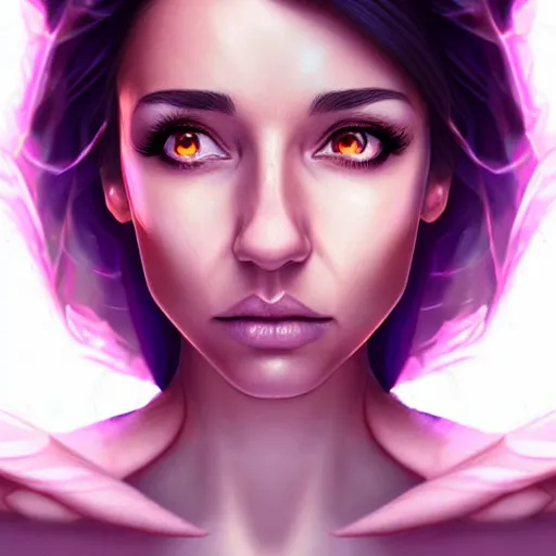 Prompt: beautiful stella maeve magician, in the style of artgerm, tom bagwell, realistic character concept, bird's eye overhead shot, elegant pose, spooky, illustration, symmetrical face and body, volumetric lighting, detailed realistic symmetrical eyes, 8 k, single face, insanely detailed and intricate elegant, autumn leaves