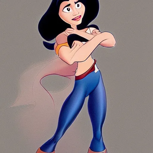 Prompt: a cartoon character by glen keane, disney