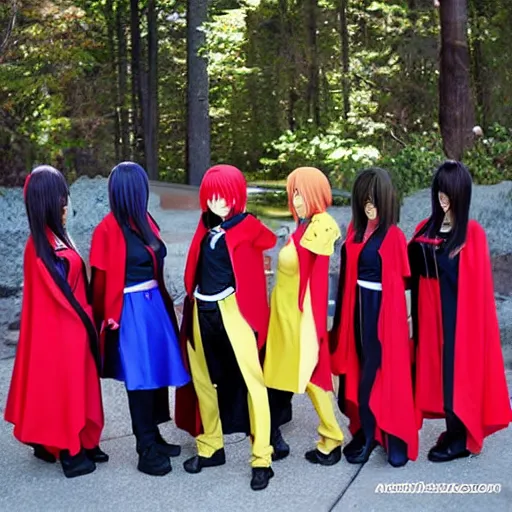 Prompt: akatsuki cosplay