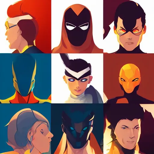 Prompt: face icon vector minimalist x - men, loftis, cory behance hd by jesper ejsing, by rhads, makoto shinkai and lois van baarle, ilya kuvshinov, rossdraws global illumination