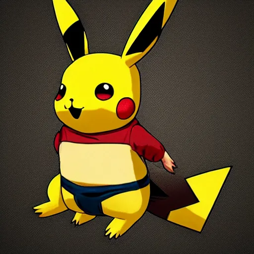 Image similar to pikachu as a human