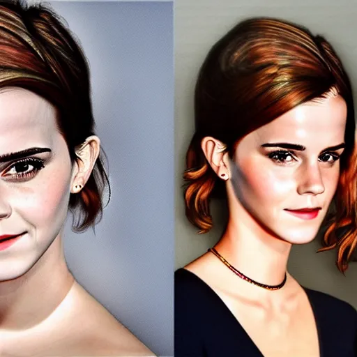 Image similar to Low poly emma watson