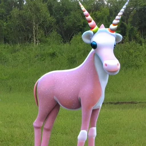 Image similar to a funny unicorn girafe