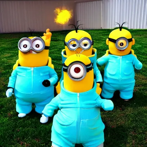 Image similar to Minion Teletubbies