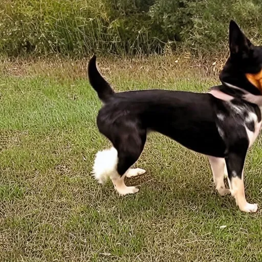 Image similar to Creepy paranormal footage of two dogs levitating