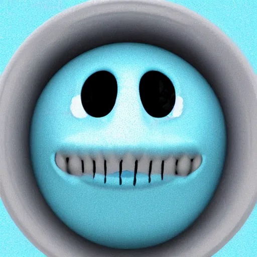 Image similar to the most cutest adorable happy picture of a blue ball face, key hole on blue ball, locklegion, key hole in face, keyhole covering the face, oversized keyhole, lock for face, keyhole faceial movement, chibi style, wooperlock, wooper lock, black keyhole face, adorably cute, enhanched, deviant adoptable, digital art Emoji collection