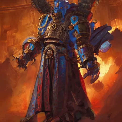 Image similar to Bill Cosby as the emperor of humanity from warhammer 40k, detailed face made by stanly artgerm lau, wlop, rossdraws, james jean, andrei riabovitchev ,marc simonetti