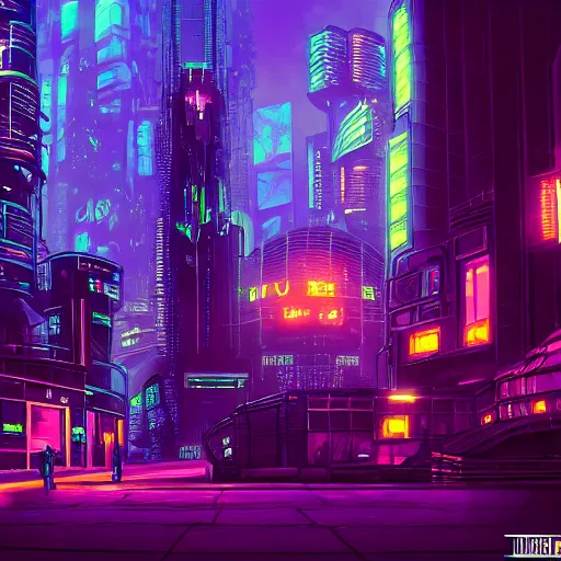 City Glow - Animated by TheFearMaster  Cyberpunk city, Futuristic city,  Neon wallpaper