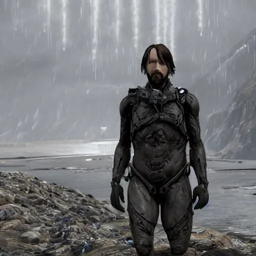 Image similar to Death Stranding