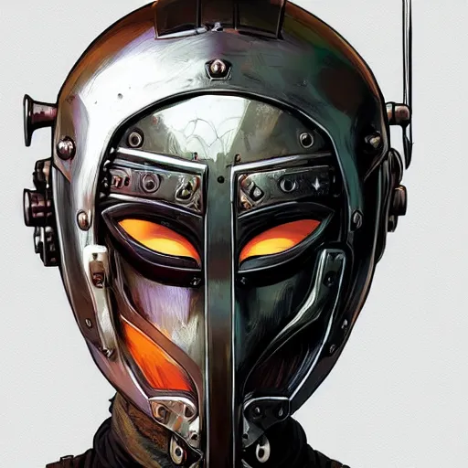 Image similar to cyberpunk viking helmet mask warrior goddess robot ninja fantasy, art gta 5 cover, official fanart behance hd artstation by jesper ejsing, by rhads, makoto shinkai and lois van baarle, ilya kuvshinov, ossdraws