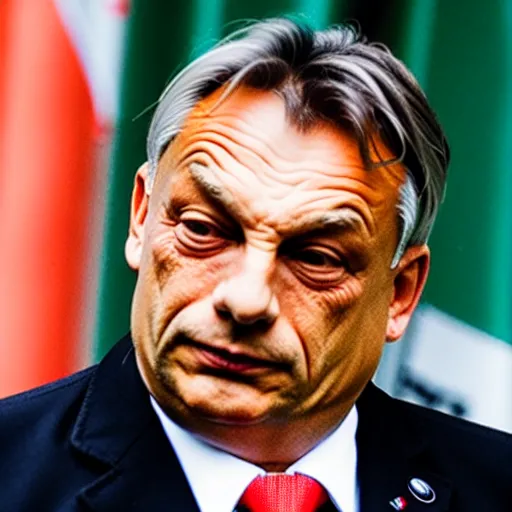 Image similar to Viktor Orban Baki Hanma