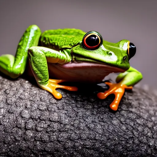 Image similar to a frog catching a fly with its tongue. NIKON D800E + 105mm f/2.8 105mm, ISO 100, 1/800, f/3.2