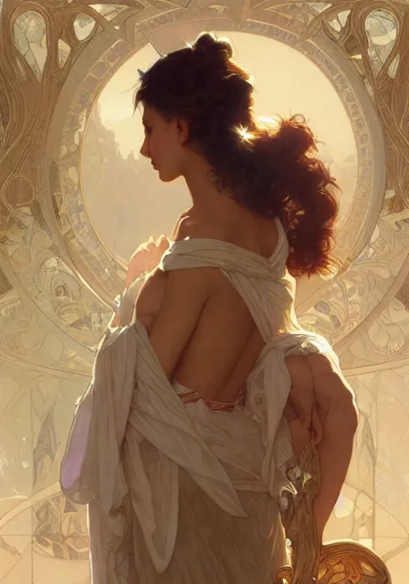 Prompt: lisa manoban intricate, elegant, highly detailed, digital painting, artstation, concept art, smooth, sharp focus, illustration, art by artgerm and greg rutkowski and alphonse mucha and william - adolphe bouguereau