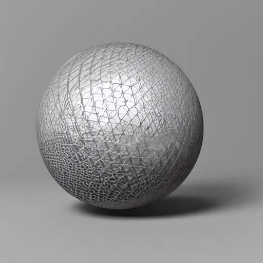 Prompt: sphere orbited by 20 smaller spheres