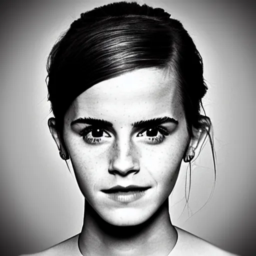 Prompt: App icon representing Emma Watson