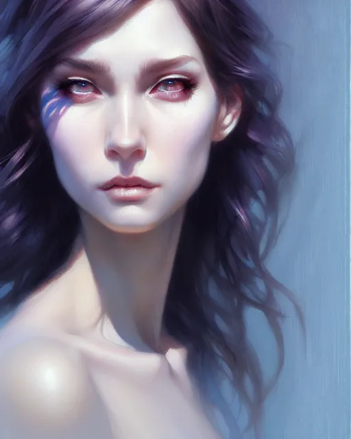 Prompt: dead inside!!!!!!!!!!, audrey plaza, realistic shaded perfect face, fine details. anime. magali villeneuve, artgerm, jeremy lipkin and michael garmash and rob rey