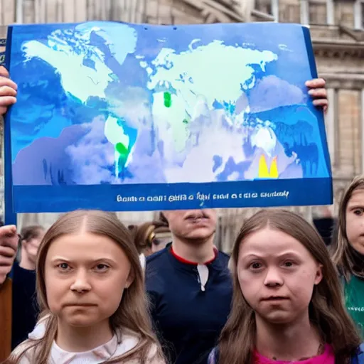 Image similar to greta thunberg climate presentation