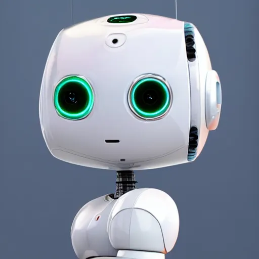 Prompt: a cute robot