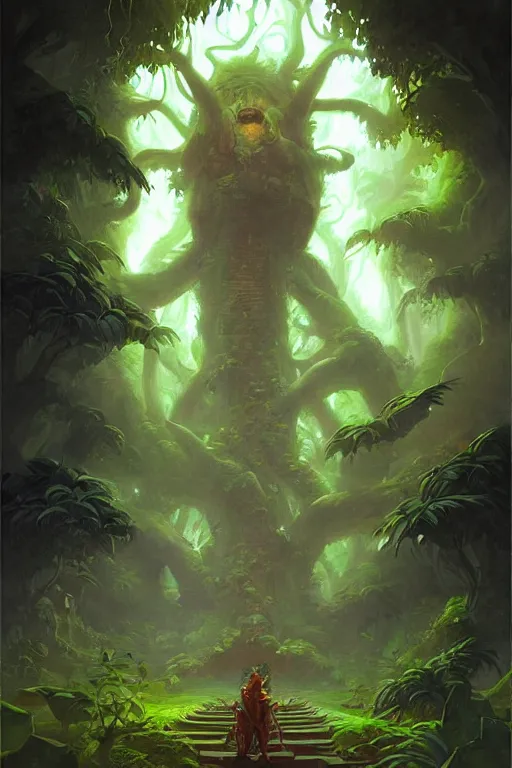 Image similar to The Ayahuasca Spirit, by Andreas Rocha