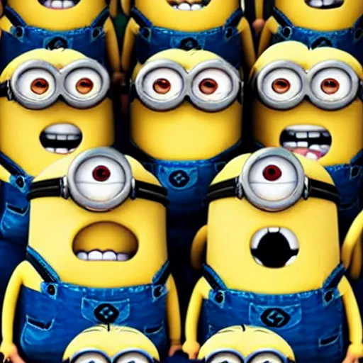 Image similar to minion Hitler