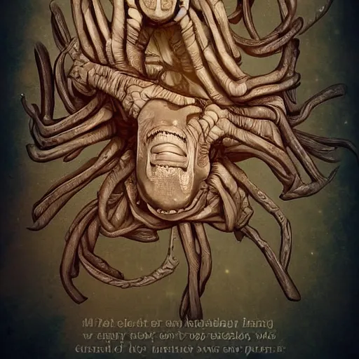 Image similar to These Are My Twisted Words, Digital Art, Trending on Artstation