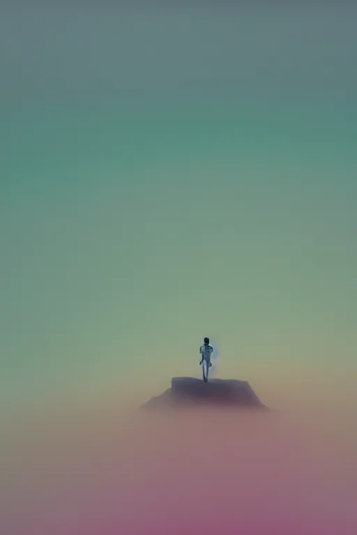 Image similar to high quality pastel coloured film close up wide angle photograph of a skeleton wearing clothing swimming on cloud furniture in a icelandic black rock environment in a partially haze filled dreamstate world. three point light, rainbow. photographic production. art directed. pastel colours. volumetric clouds. pastel gradient overlay. waves glitch artefacts. extreme facial clarity. 8 k. filmic.