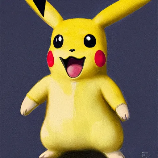 Prompt: close up of pikachu wearing latex, cinematographic shot, by daniel f. gerhartz