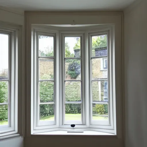 Image similar to hexagonal sash window on a british wall